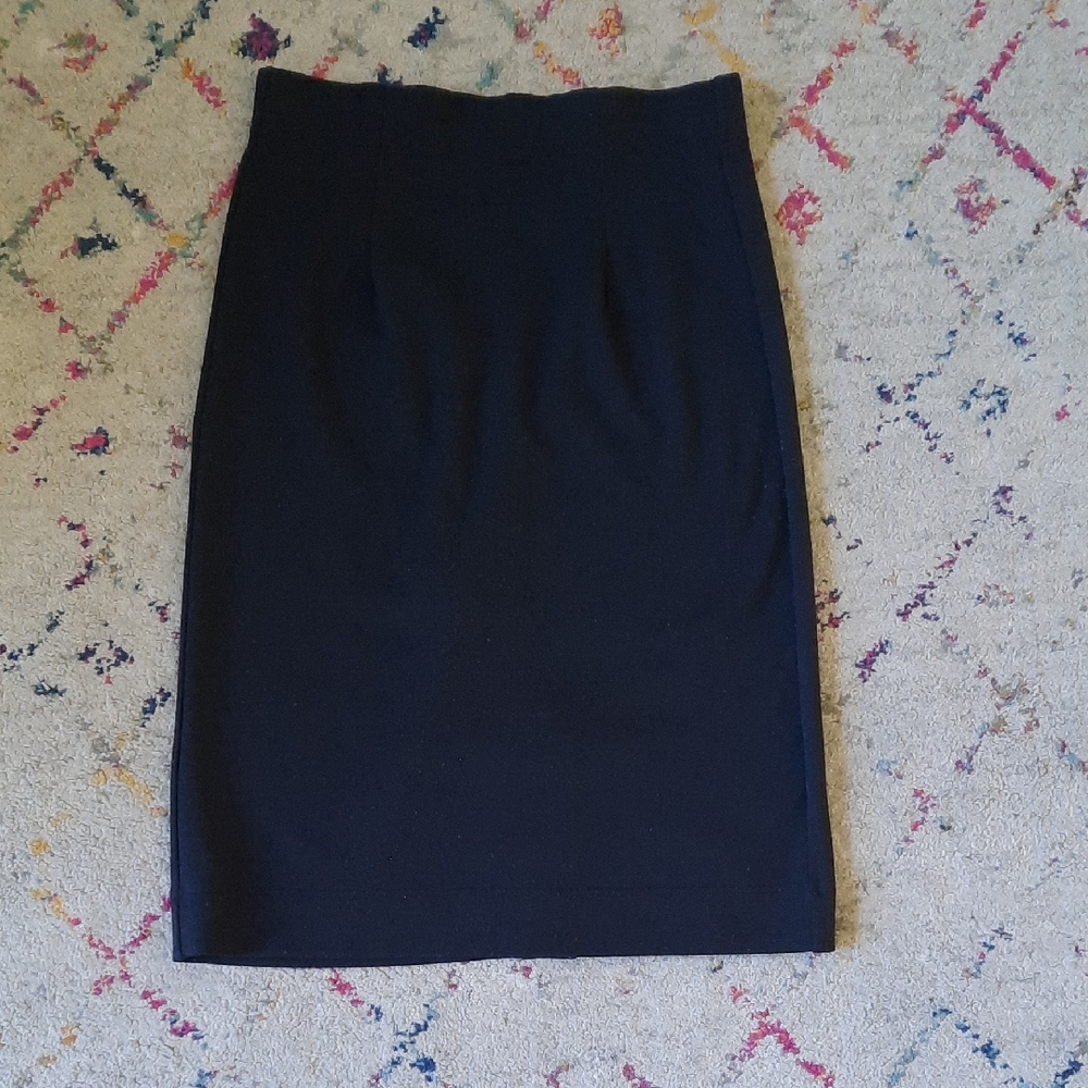 Downeast Black Pencil Skirt Small